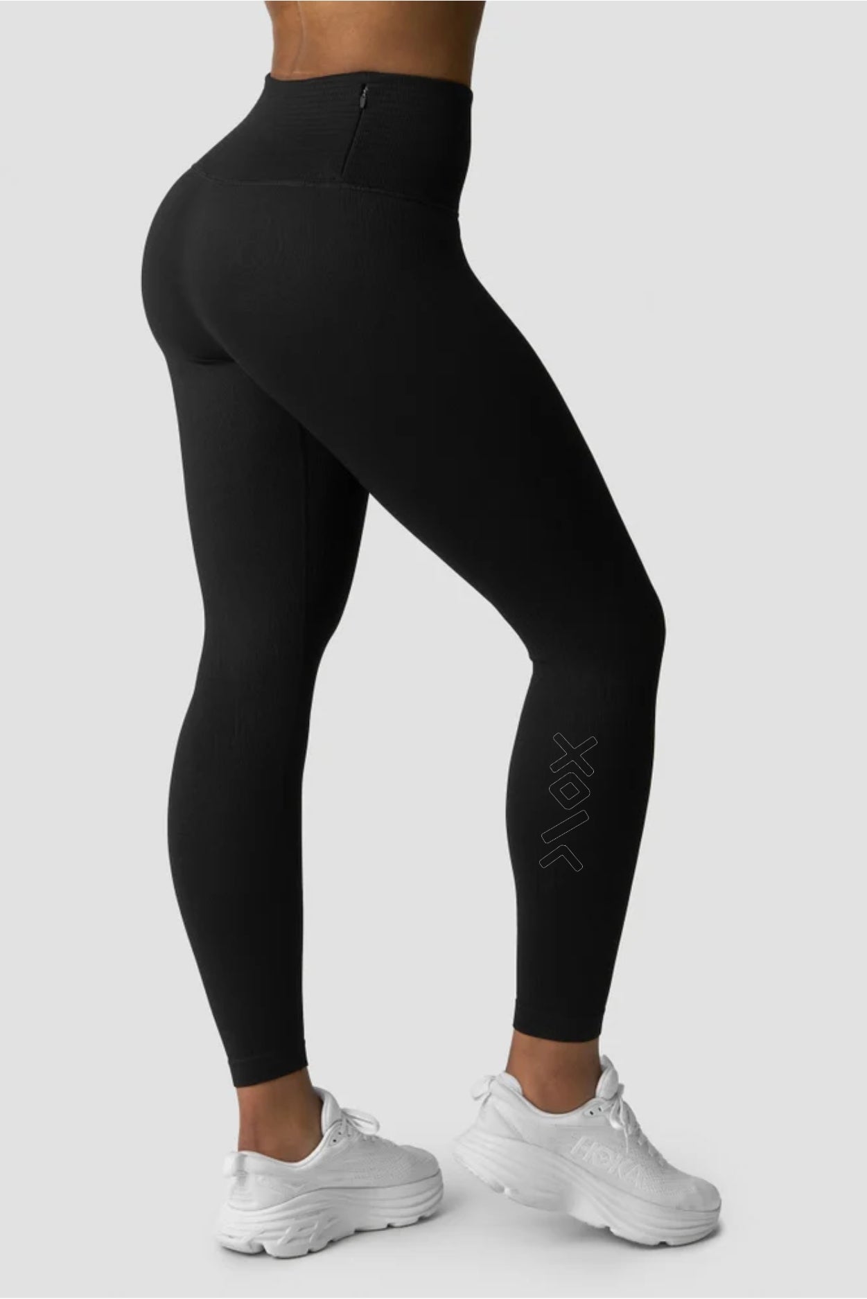 ICIW Ribbed Define Seamless Pocket Tights