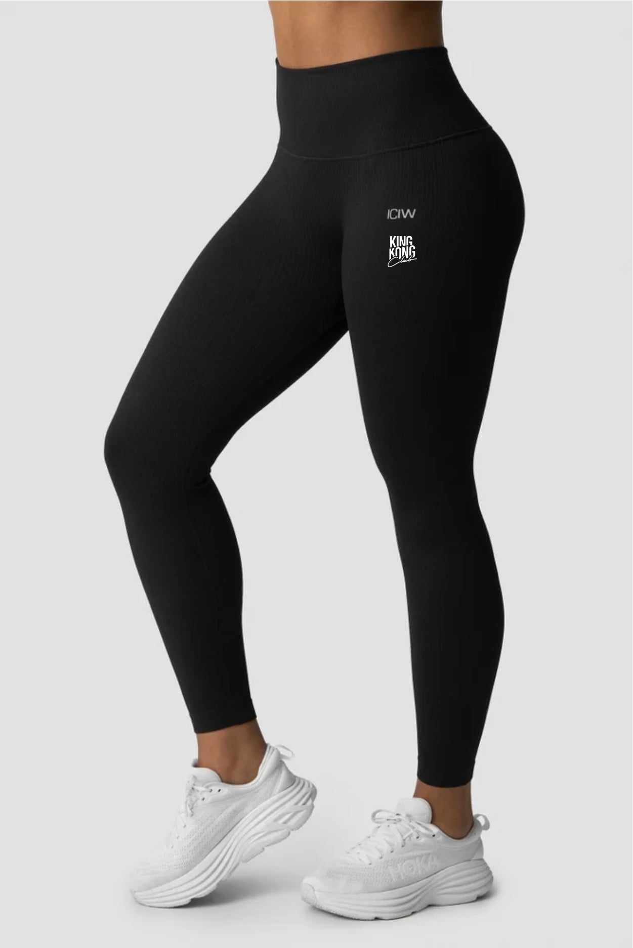 ICIW Ribbed Define Seamless Pocket Tights